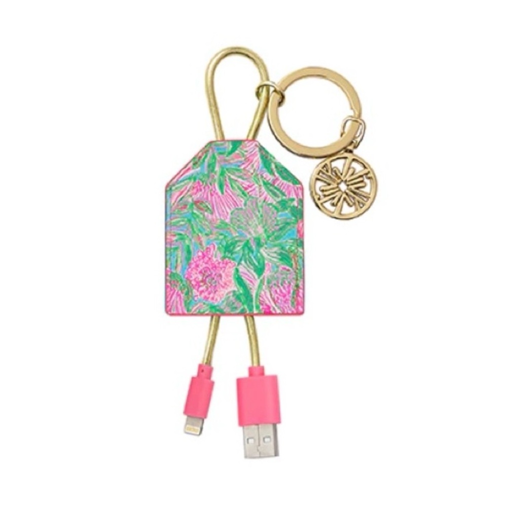 Lilly Pulitzer Charging Tag, Coming In Hot